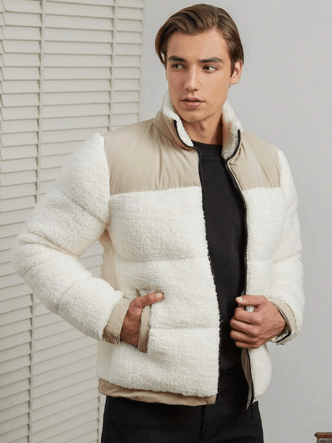 Davinci Pufferjacke aus Wolle 05